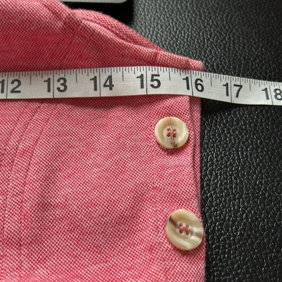 Anthropologie Meadow Rue Pantego Side Button Tank Top Red Sleeveless Sz S - Picture 10 of 13